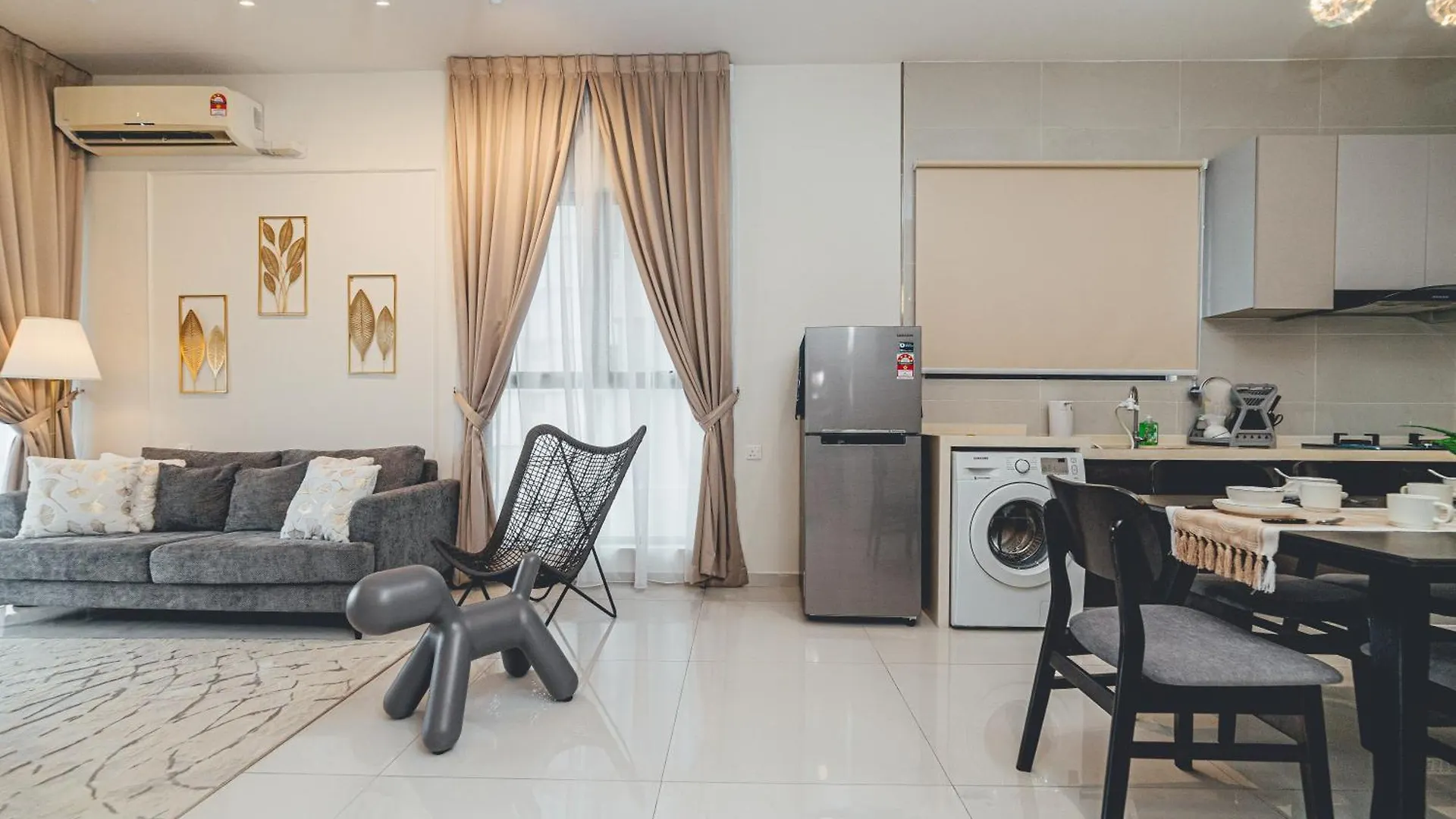 아파트 Danga Bay Harmony Hideout 3Br 8Pax Balcony Seaview By Our Stay 조호르 바루